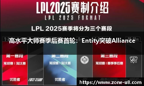 高水平大师赛季后赛首轮：Entity突破Alliance